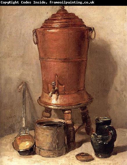 Jean Simeon Chardin The Copper Drinking Fountain